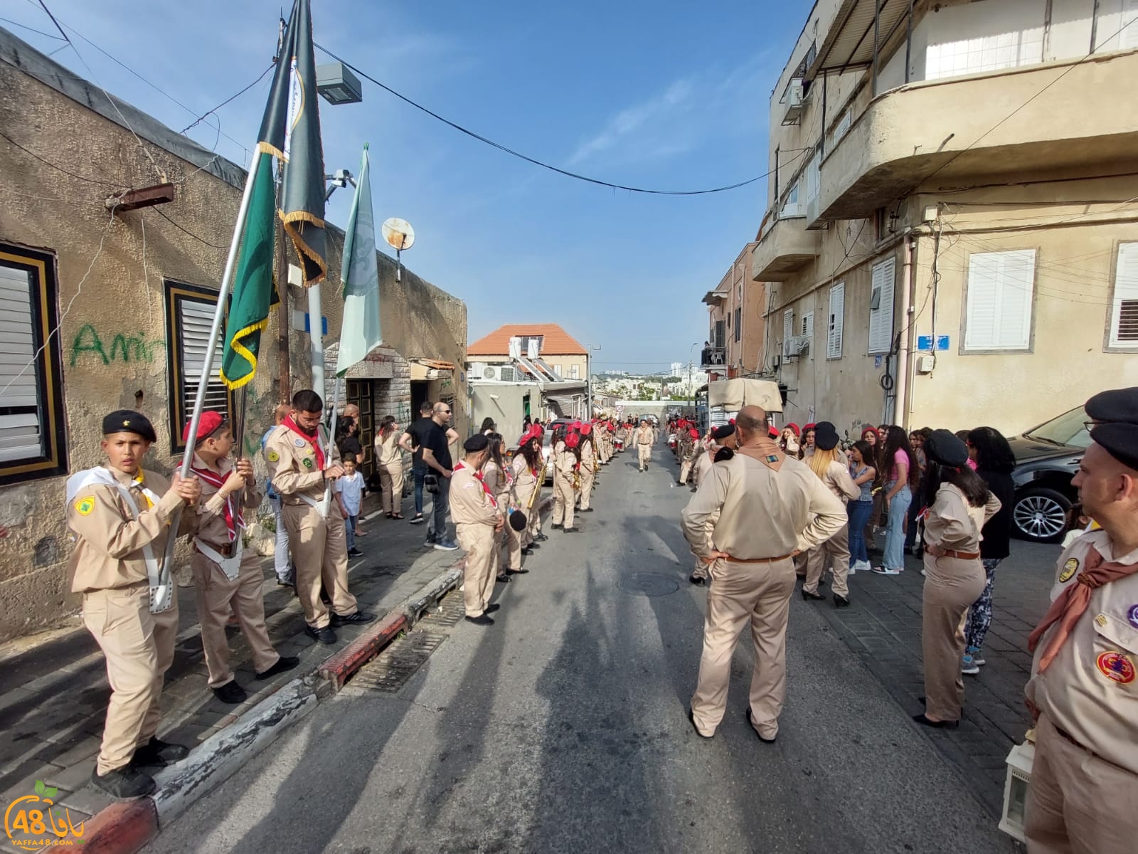 المزيد من الصور والفيديو لاحتفال السرايا الكشفية بيافا بسبت النور 